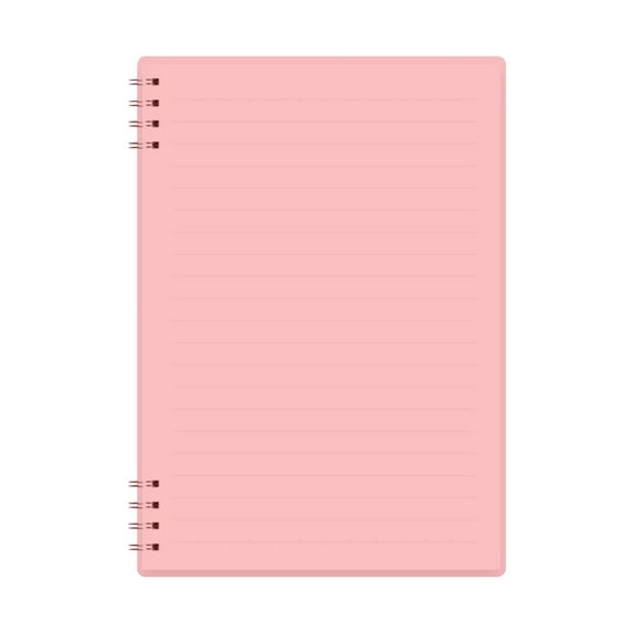 Tahtuvzn Coil Book A5 Horizontal Notebook 8-hole Hand Thickened Office Learning