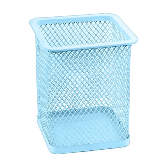 Tahtuvzn Storage & Organization Metal Mesh Hollowed Out Desktop Box for Stationery Home Decor