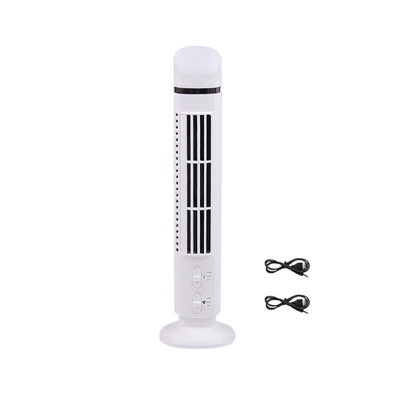 Tahtuvzn Small Home Appliances Tower Fan Desktop Charging Leafless USB Mini Portable Night Light Handheld Conditioning Fan