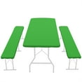 thumbnail image 1 of Tahtuvzn Sports & Outdoors Picnic Fitted Tablecloth Cover, 3Pcs Set, Backing Elastic Wipeable Cloth for Home Indoor, 1 of 6