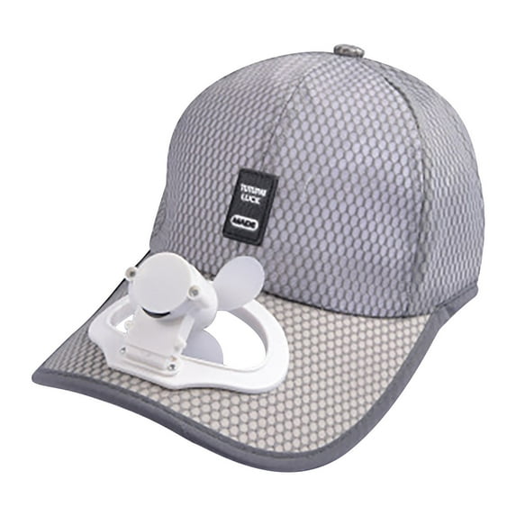 Tahtuvzn Sports & Outdoors Clearance! Sun Protection Sun Hat Usb Charging with Fan Hat Fishing Cap, Gifts for Family