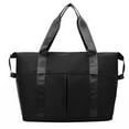 thumbnail image 1 of Tahtuvzn Storage Containers Expandable Gym Bags, Duffle Bags for Sports and Weekend Travel, Large Capacity Lightweight Overnight Men Women, Travel Duffel Tote Bag, 1 of 6