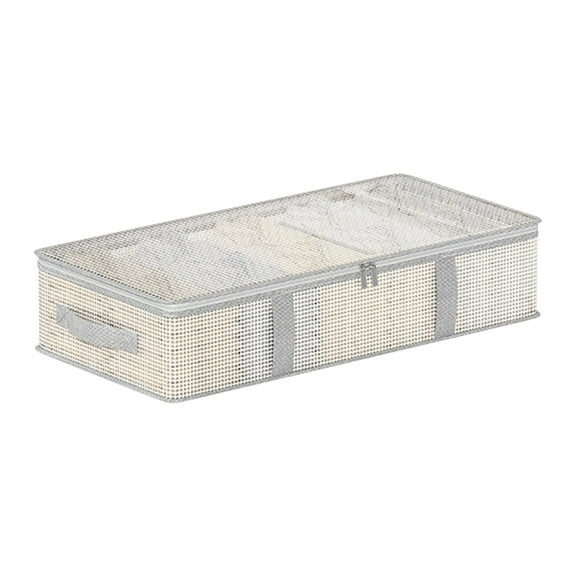 Tahtuvzn Storage Containers Pvc Underbed Bag Full Transparent Large Capacity Flat Home Decor
