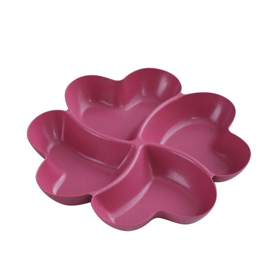 Tahtuvzn Storage Containers Segmented Candy Box Household Nut Dried Fruit Living Room Snack Plastic Home Decor