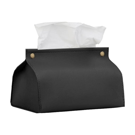 Tahtuvzn School Storage Containers Tissue Box Leather Bedroom Living Room Desktop Organiser Home Sets Decor, Gifts for Friend