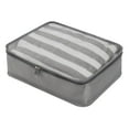 thumbnail image 1 of Bwiyojiz School Storage & Organization 15.7x11x4.9" Travel Bag, Luggage, Clothing Sorting Classification Cloth Underwear Bag L, Gray, Gifts for Women, 1 of 1