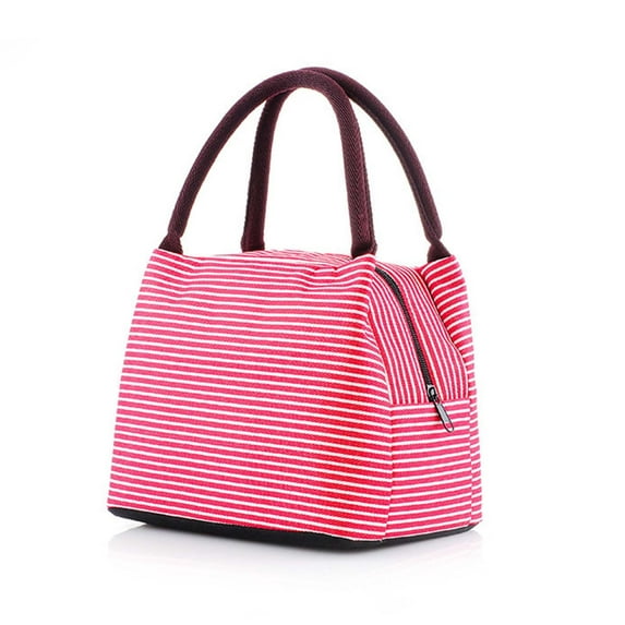 Tahtuvzn School Storage and Organization Lunch Bag for Women Tote Organizer Reusable Coolers Outdoor Work Picnic with Pockets