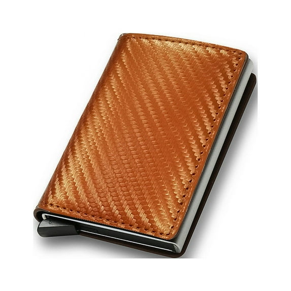 Tahtuvzn School Storage & Organization Smart Wallet Automatically Eject Card Package Metal Home Decor, Christmas Gifts