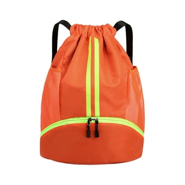 Tahtuvzn Storage & Organization Sports Drawstring Backpack Water Resistants String Bag with Side Mesh Pockets Shoe Compartment Gym for Women Men Home Decor, Christmas Gifts