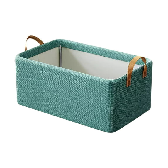 Tahtuvzn School Storage & Organization Steel Frame Box Large Capacity Foldable Home Wardrobe Pants and Clothes Storage, Gifts for Family