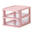 thumbnail image 1 of Bwiyojiz Storage & Organization Desktop Box, Transparent Small Drawer Desk, Plastic Mini Stationery Box, Gifts for Sister, 1 of 3