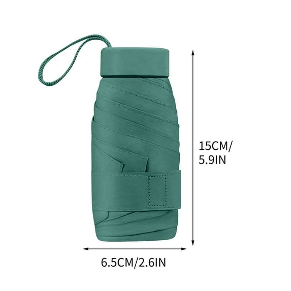 Tahtuvzn School Tools Capsule Umbrella Sun Protection Portable Mini Women's Umbrella, Gifts for Family