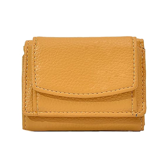 Tahtuvzn Tools Wallet Mini Small Women's Ultra-thin Top Layer Cowhide