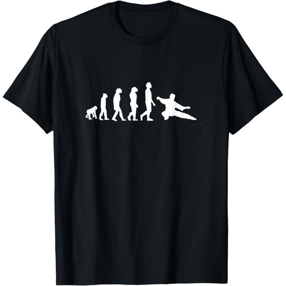 Tai Chi Evolution of Humanity / Tai Chi Instructor Design T-Shirt