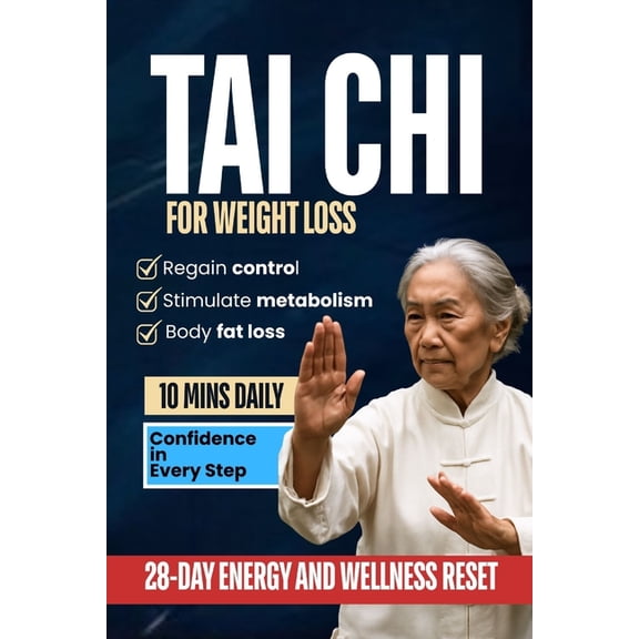 Tai Chi For Weight Loss: 28-Day Tai Chi Transformation: 10-Minute Daily Routines for Seniors to Improve Flexibility, Bui, (Paperback)