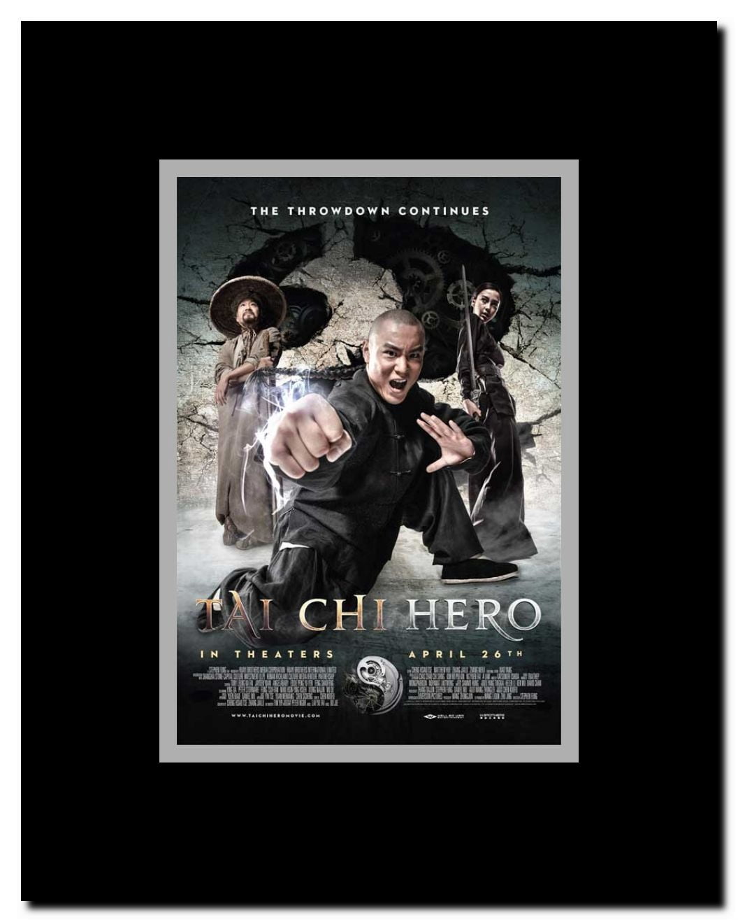 Tai Chi Hero Framed Movie Poster