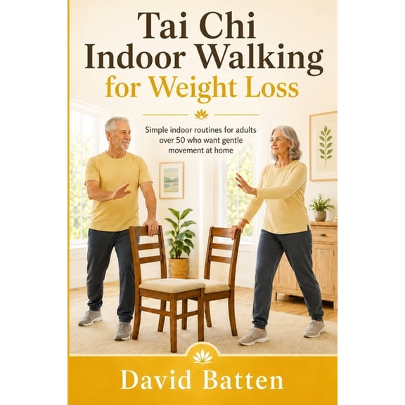 Tai Chi Indoor Walking for Weight Loss: Simple indoor routines for adults over 50 who want gentle movement at home, (Paperback)