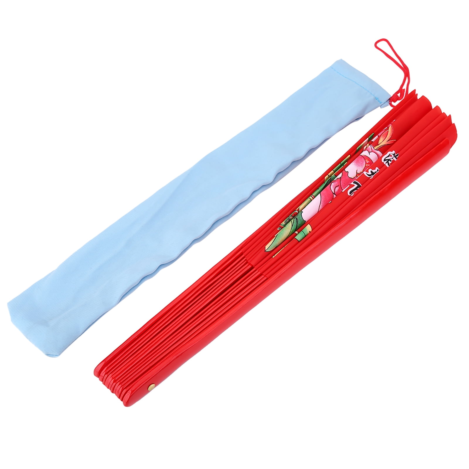 Tai Chi Martial Arts Kung Fu Bamboo Silk Fan Right Hand Wushu Dance