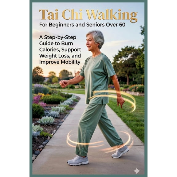 Tai Chi Walking for Beginners and Seniors Over 60: A Step-by-Step Guide to Burn Calories, Support Weight Loss, and Impro, (Paperback)