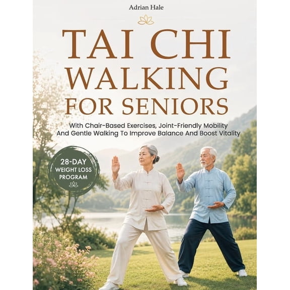 Tai Chi Walking for Seniors: 28-Day Weight Loss Program With Chair-Based Exercises, Joint-Friendly Mobility And Gentle W, (Paperback)