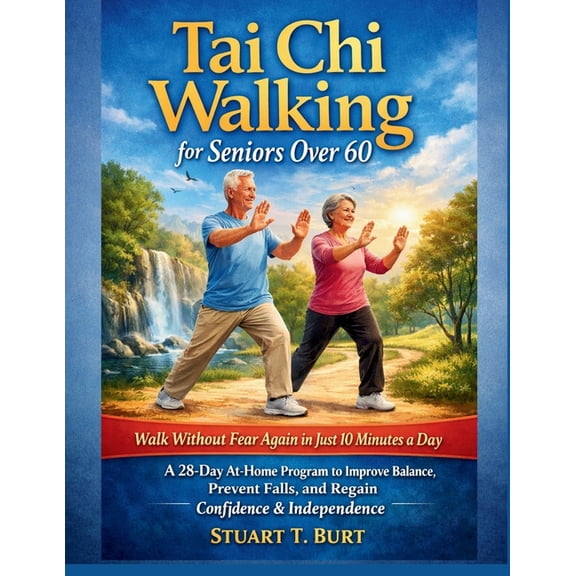Tai Chi Walking for Seniors Over 60: Walk Without Fear Again in Just 10 Minutes a Day - A 28-Day AtHome Program to Impro, (Paperback)