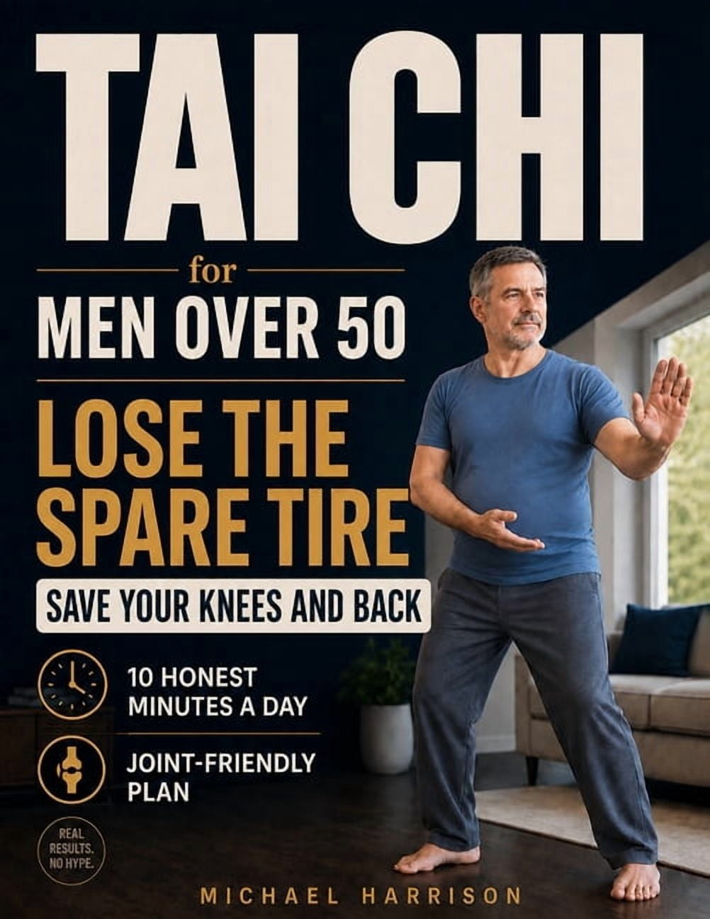 Tai Chi for Men Over 50 - Lose the Spare Tire, Save Your Knees and Back: A No-Hype, Joint-Friendly Plan to Shrink Stubbo, (Paperback)