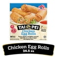 thumbnail image 1 of Tai Pei Chicken Egg Rolls, Frozen Asian Appetizers, 24.5 oz, 1 of 7