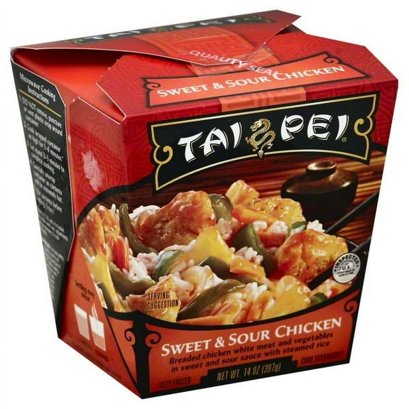 Tai Pei Sweet & Sour Chicken, Frozen Asian Meal