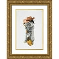 thumbnail image 1 of Tai Prints 11x14 Gold Ornate Wood Framed with Double Matting Museum Art Print Titled - Rabbit Farmer, 1 of 4