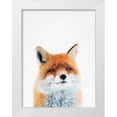 thumbnail image 1 of Tai Prints 15x18 White Modern Wood Framed Museum Art Print Titled - Fox, 1 of 4