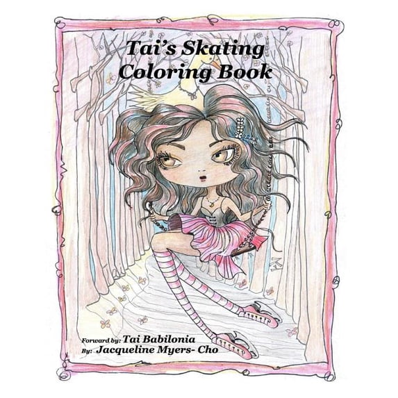 Tai's Skating Coloring Book: Coloring Book, (Paperback)