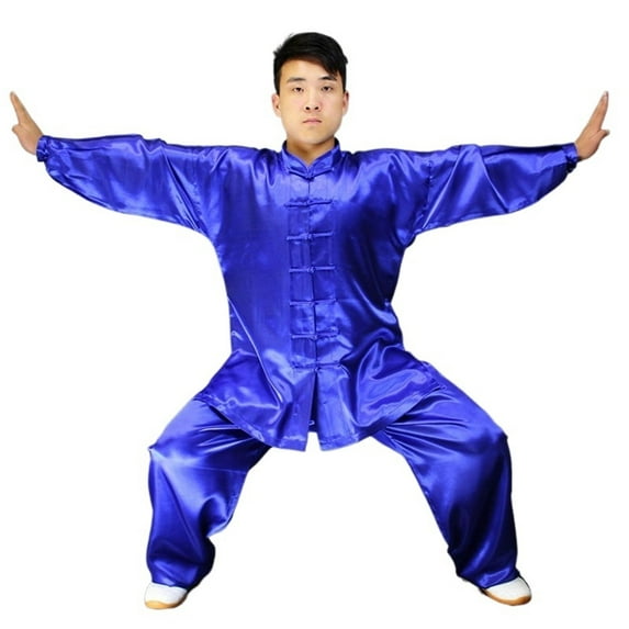 TaiChi Exercise Belt Sports Wear Long Sleeve KungFu Uniform Wushu TaiChi Uniform Clothes