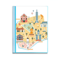 thumbnail image 1 of TaiPei Map Attrations Eluanbi Lighthouse Book Sheet Protectors Portfolio Binder Folder, 1 of 3