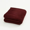 thumbnail image 1 of Taibuwu Home Cozy Waffle Weave Blanket, Ultra Soft Breathable Lightweight Skin-Friendly Throw, Elegant Room Decor for Couch Bed Sofa Car Travel 51x63 Inch, 1 of 6