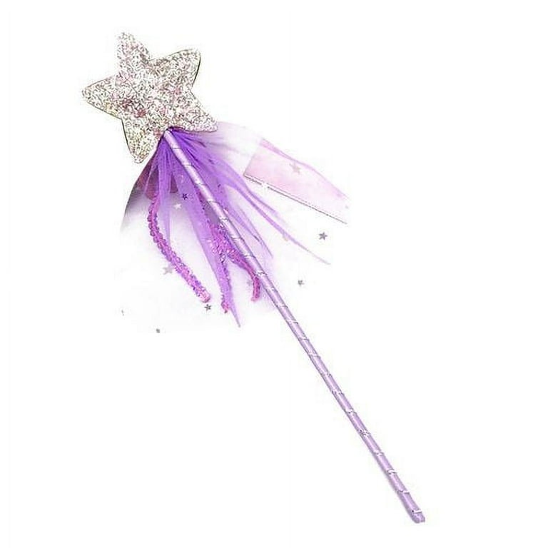 Taicanon 1 Pcs Cute Fairy Wand Pentagram Magic Stick for Party