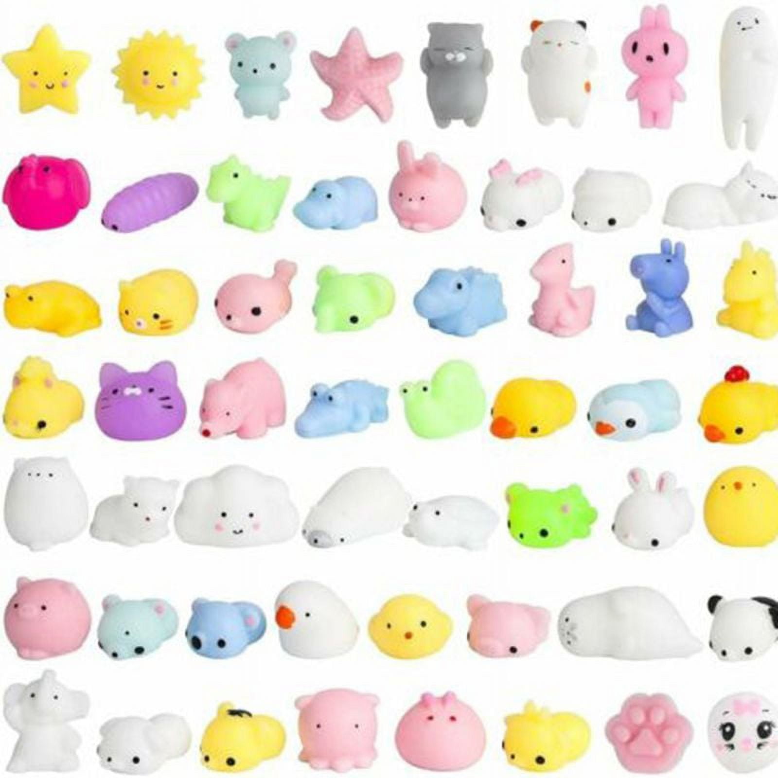 Buy POKONBOY 25 Pack Mochi Squishy Toys Mini Animal Squishies Easter Party  Favors for Kids Bulk Mini Kawaii Squishies Mochi Animals Stress Reliever  Anxiety Toys Squishy Cat Squishys with Storage Box Online