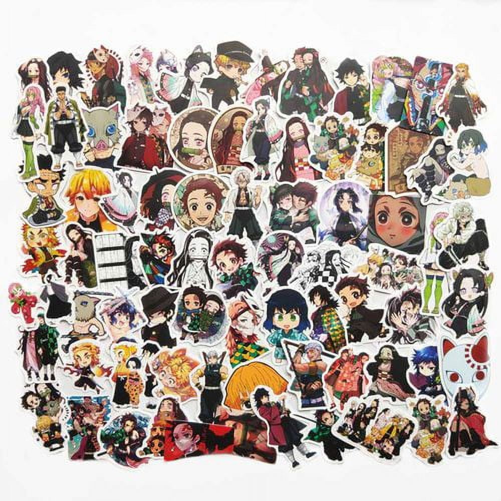 50pcs Mix Anime Sticker Demon Slayer Haikyuu Stickers Poster Graffiti Decals  Laptop Phone Luggage Car Decor For Kids - Poster Stickers - AliExpress