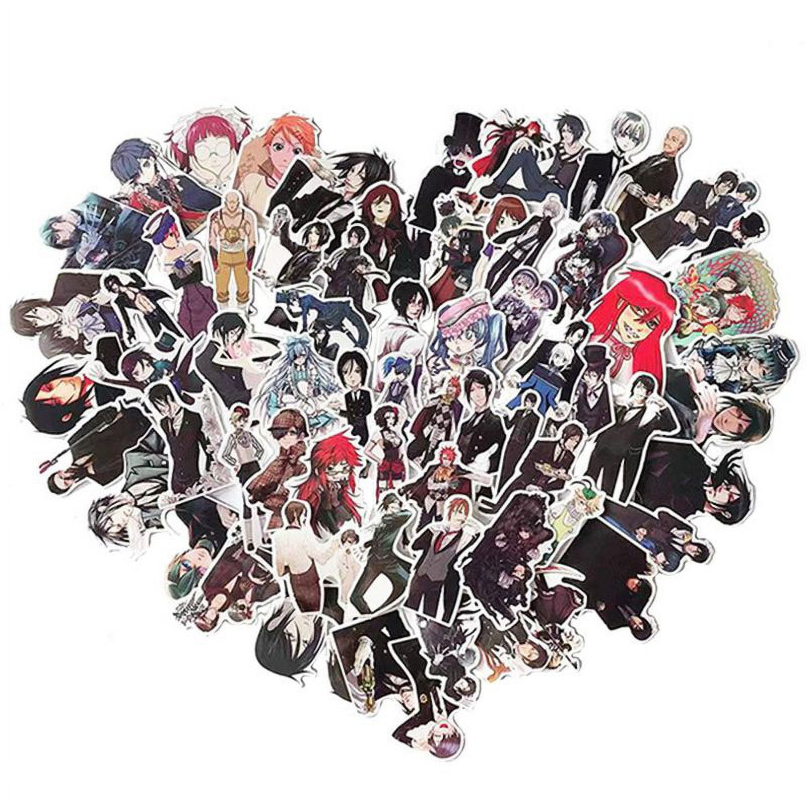 Taicanon 50Pcs Anime Haikyuu Stickers, Waterproof Vinyl Stickers