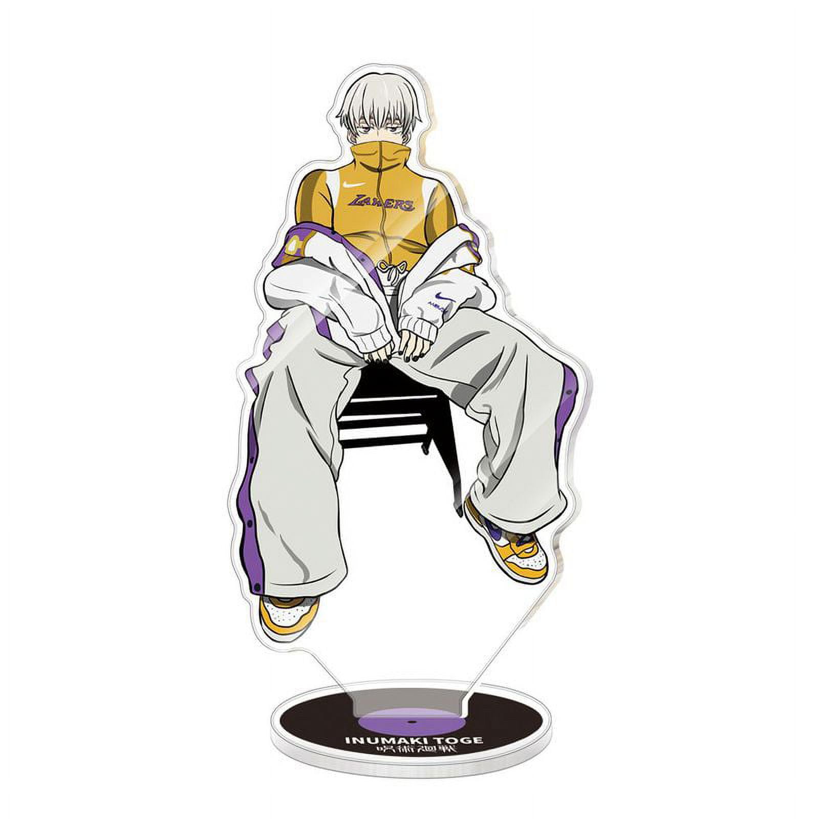 Taicanon Anime Jujutsu Kaisen Keychain, Double-sided Clear Acrylic