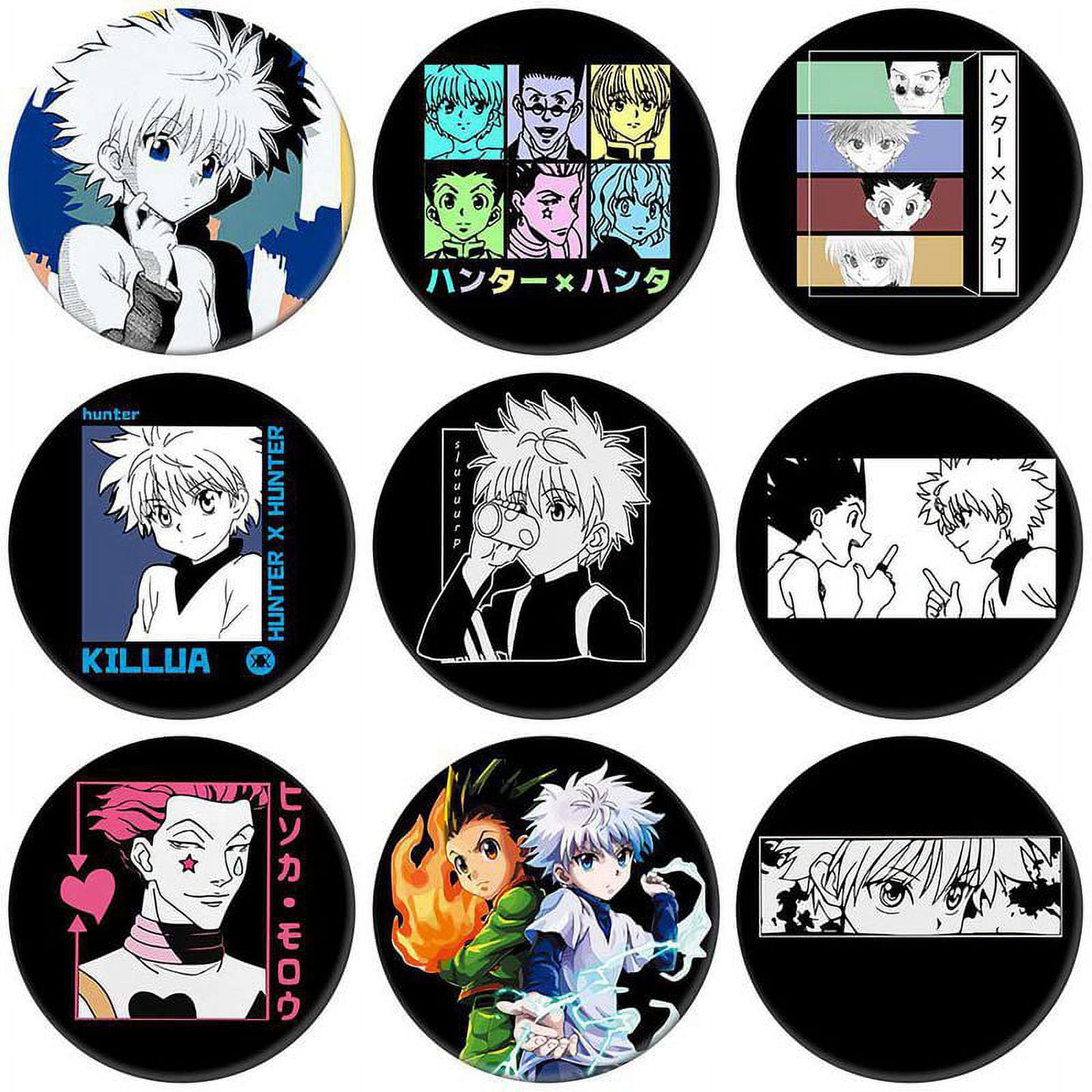 Pin Badge Anime Hunter X Hunter Personagens - Pack de 6 - Objecto