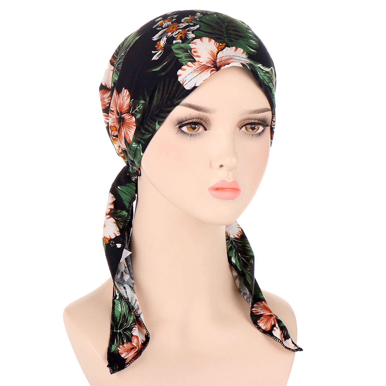 Taicanon Women Chemo Hat Turban Beanie, PreTied Headwraps Headwear