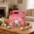 thumbnail image 1 of Taicans 12 Pack Easter Gift Bags with Handles,6.3x3.5 Inch Colorful Bunny Treat Bags for Easter Egg Hunt & Birthday Party Favors,Paper Goodie Bags for Holiday Decoration and Candy, 1 of 6