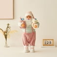thumbnail image 1 of Taicans 12in Standing Santa Decorative Doll with Gift Bag & Wreath - Christmas Tree/Mantle Ornament,Festive Home Party Decor,Whimsical Holiday Gift Idea,Perfect for Window Displays,Santa Figure, 1 of 6