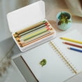 thumbnail image 1 of Taicans 2 Pack Clear Plastic Pencil Box with Snap-Tight Lid,Stackable Transparent Storage Organizer Box for Pens Pencils Crayons Markers,Stationery Case for office Supplies,Desk Drawer Organization, 1 of 4