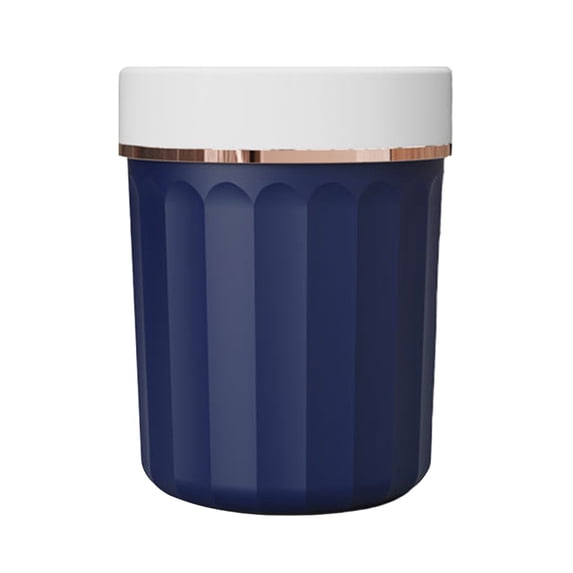 Taicans 3.2 Gallon Open Top Trash Can,Plastic office Wastebasket,Kitchen Garbage Container Bin with Removable Bag Holder,Waste Trashcans for Bathroom,Restaurant,Restroom,Powder Room,Home Blue