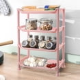 thumbnail image 1 of Taicans 3 Tier Bathroom Storage Rack - Shower Organizer with Drainage Holes & Non-Slip Base (18.7x13.4x6.9in) - Space Saving Corner Shelf for Bathroom/Kitchen, 1 of 6