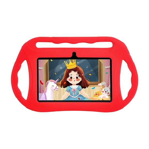 Taicans 7 Inch Kids Tablet with Fall-Proof Cover & Parental Control,android 11,Aihuahua Learning App + AR Zoo,2GB RAM 32GB Storage,HD Eye Protection Screen,Christmas/Birthday Gift for Toddlers