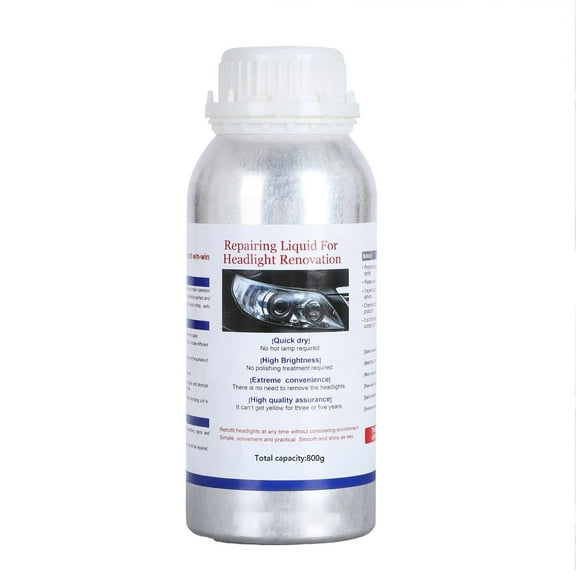 Taicans 800ML Ceramic Headlight Restoration,Auto Headlight Restoration Liquid,Car Headlight Scratch Restoring,Fluid Headlight Repair Polish Cleaner,Headlight Restoration for Polishing,Restoring