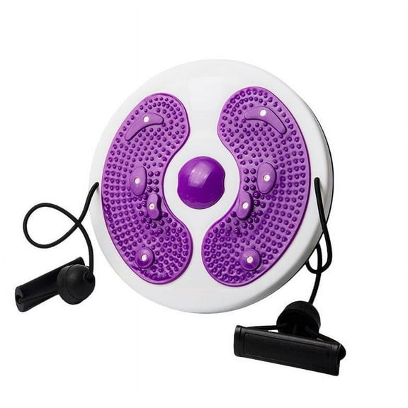 Taicans Ab Twist Waist Disc Board,Adjustable Waist Trainer Twisting Disc with Handles,Waist Slimming Balance Rotating Disc with Massage Foot Sole for Slimming Waist Arms Hips and Thighs,Noise-Free E