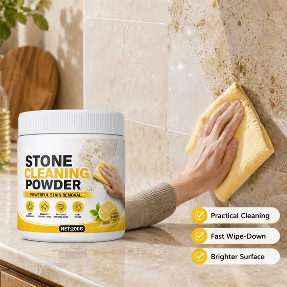 Taicans All-Purpose Cleaner Powder,Non-Corrosive for Kitchen Sink & Tile